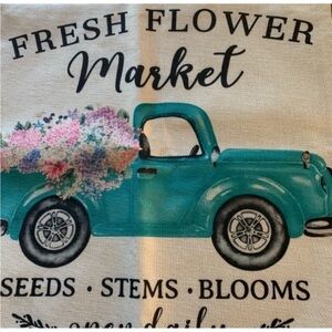 Floral Market  Home pillowcases Cotton Linen